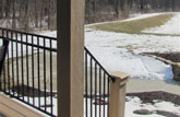 Shreves Construction Exterior Porch Handrails